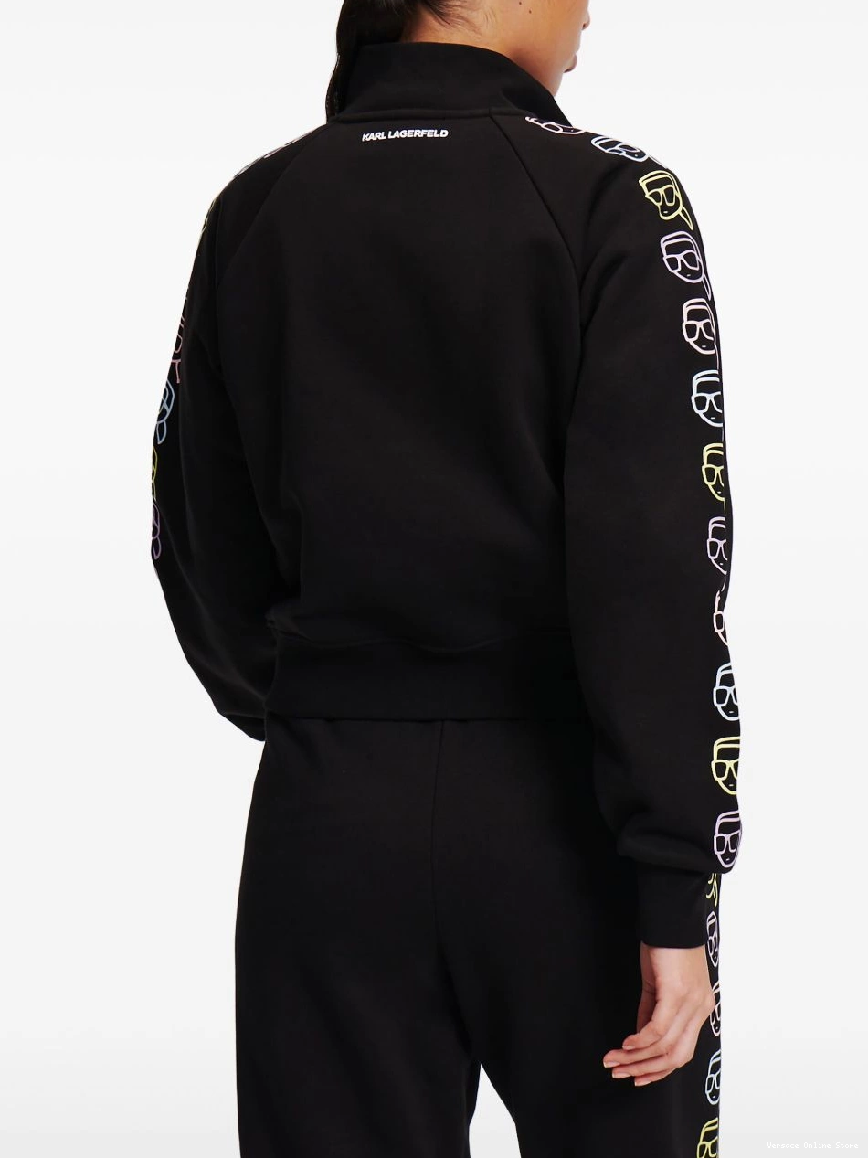 Affordable zip-up sweatshirt Women Versace 0705